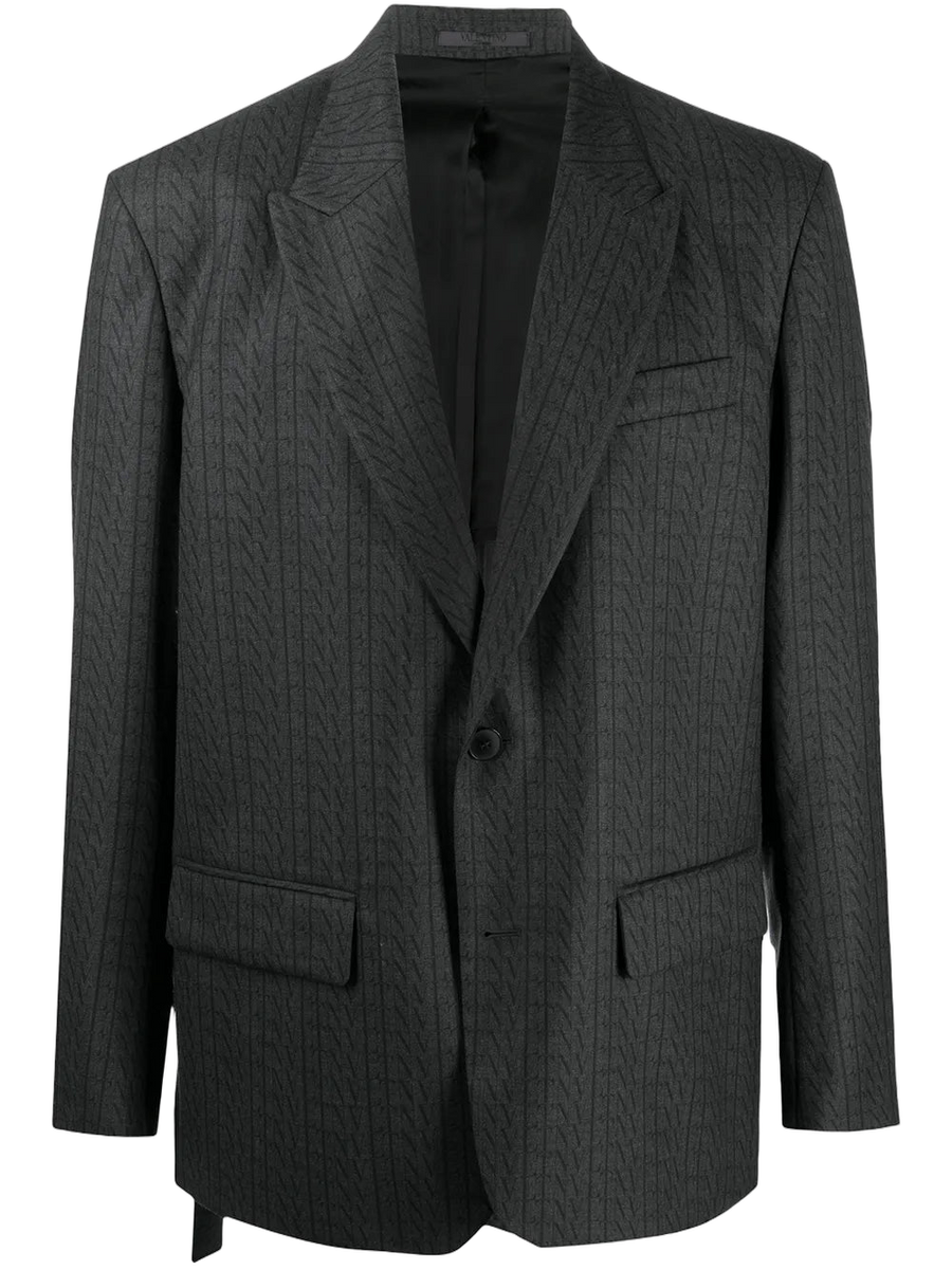 Valentino Wool blazer in gray