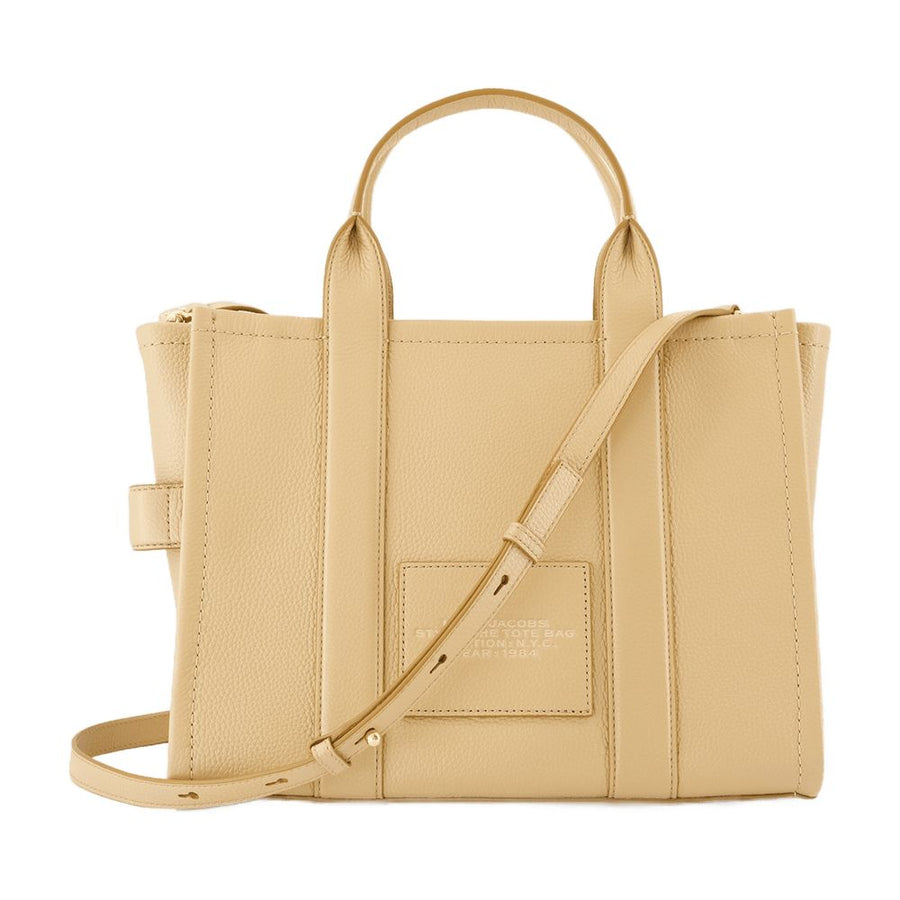Marc Jacobs cowhide tote bag in beige