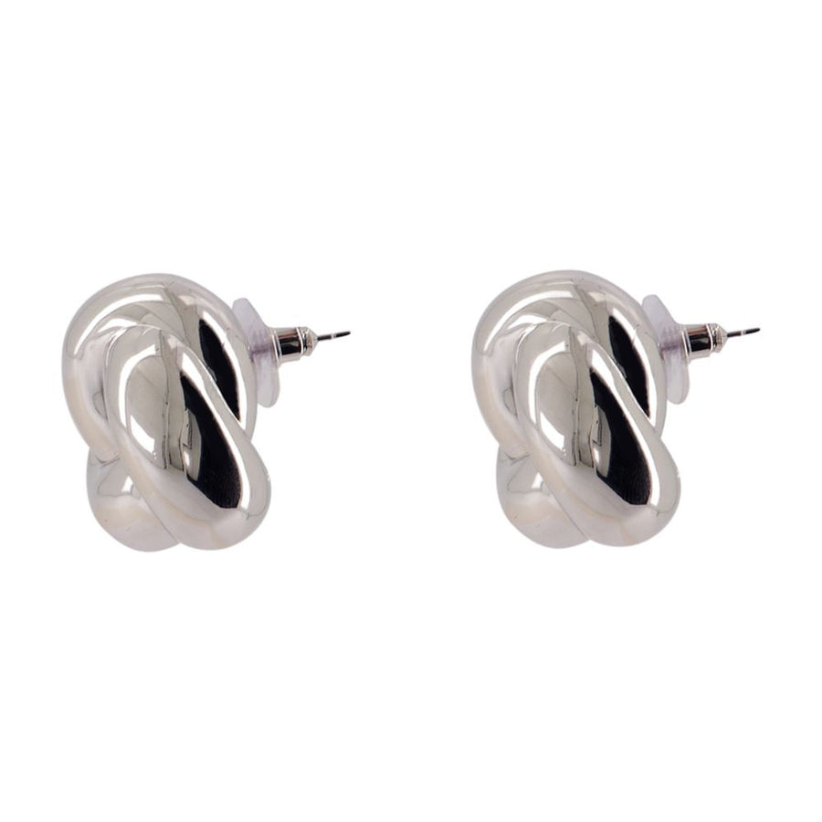 Self-Portrait Metal earrings in silver