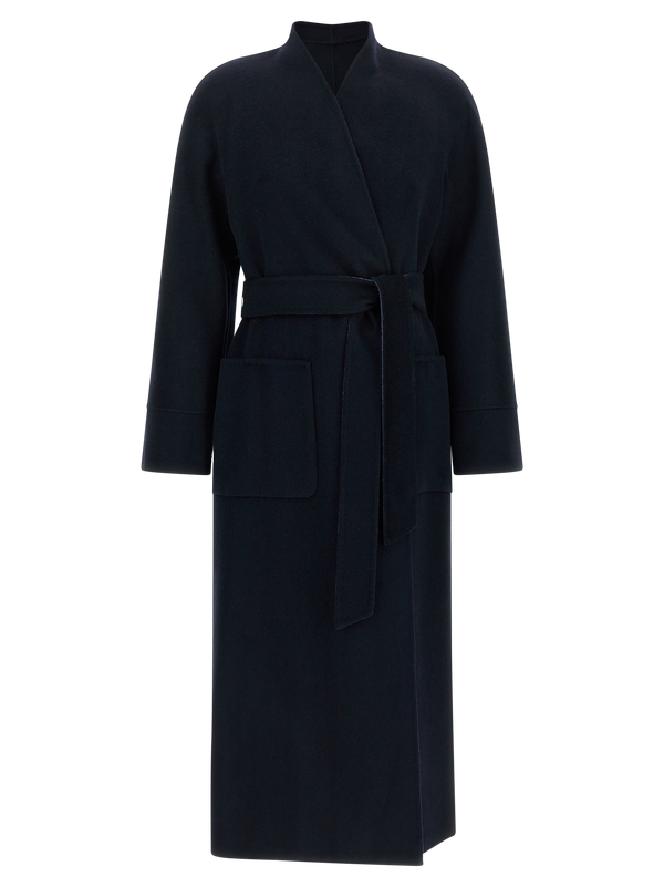 Multicolor Wool Coat Clothing