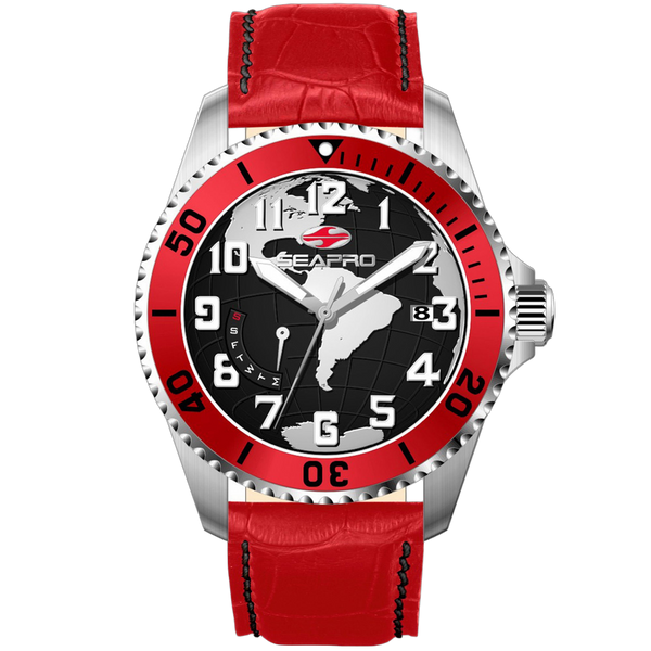 Seapro watch in black