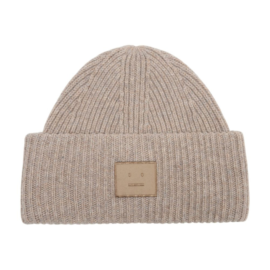 Acne Studios C40453-DRN Wool beanie in beige