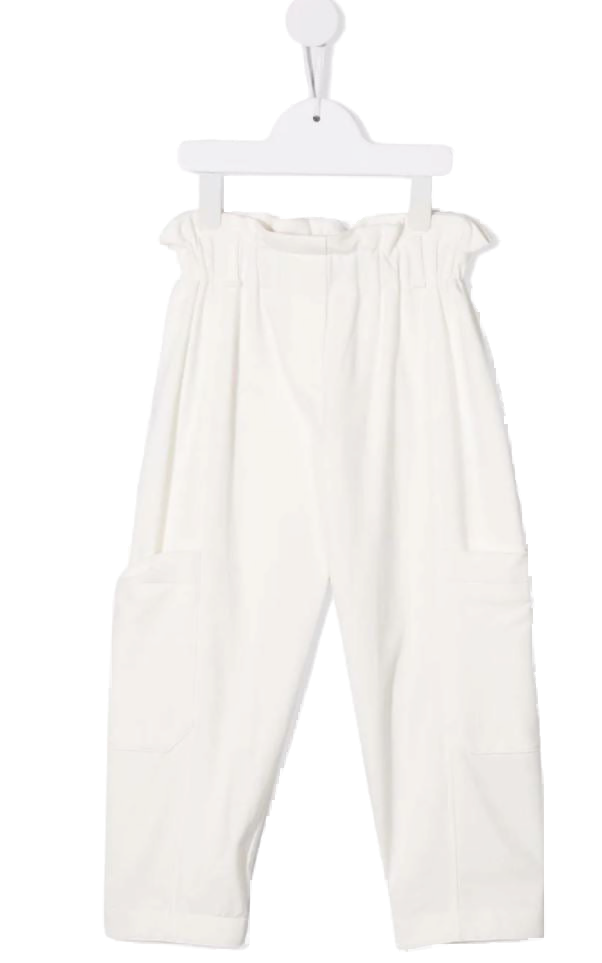 Brunello Cucinelli Outer: Cotton 98% trousers in white