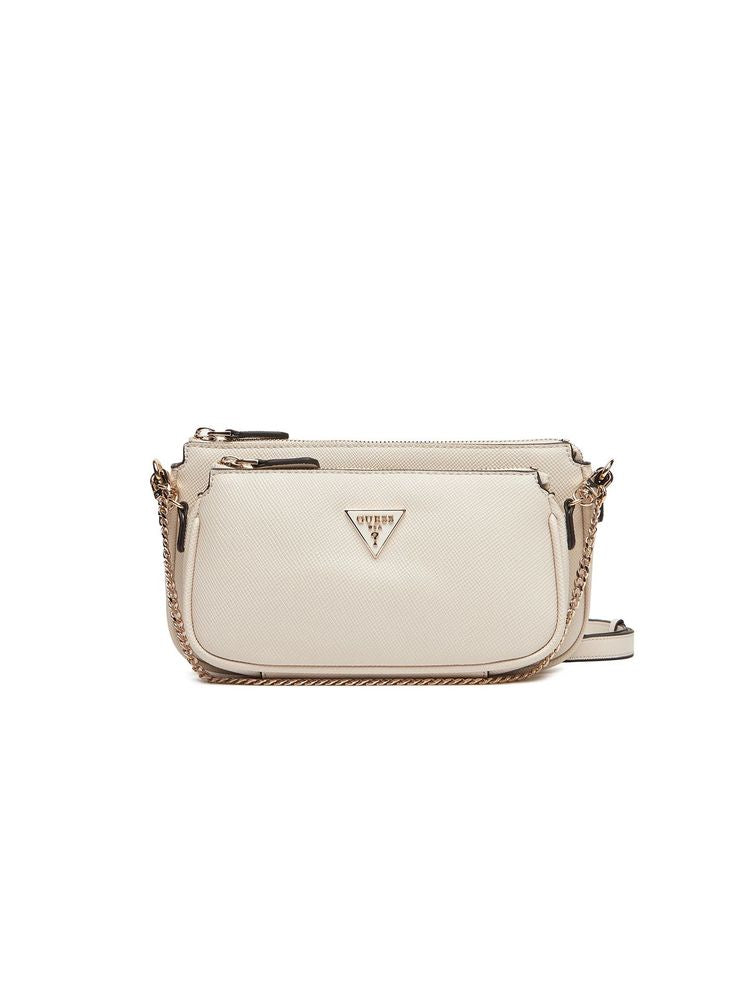 Guess 100% Polyurethane crossbody bag in beige