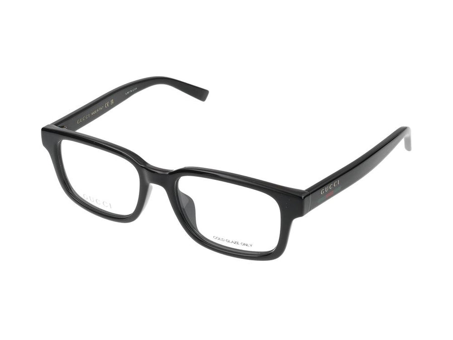 Gucci GG2107OL Injected acetate eyeglasses in black