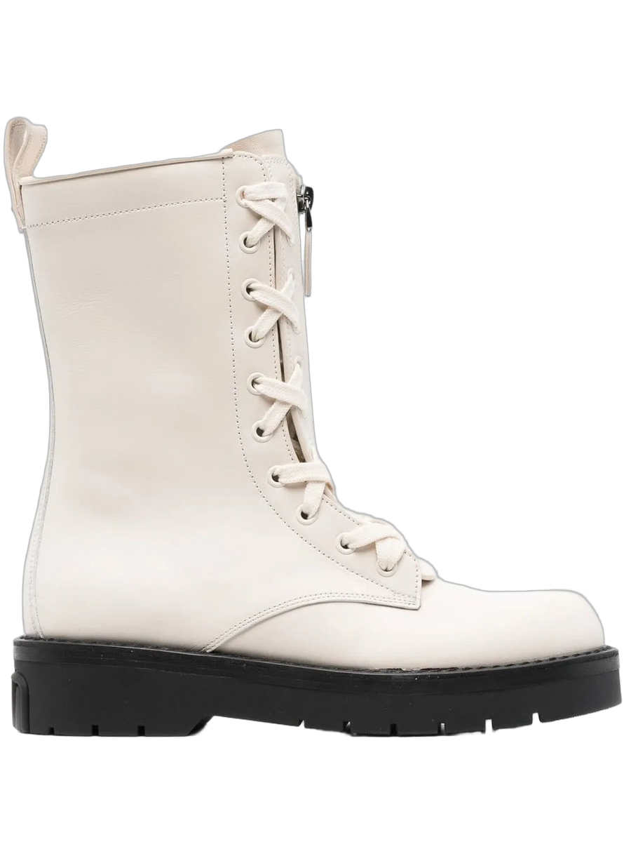 Valentino Leather boot in beige