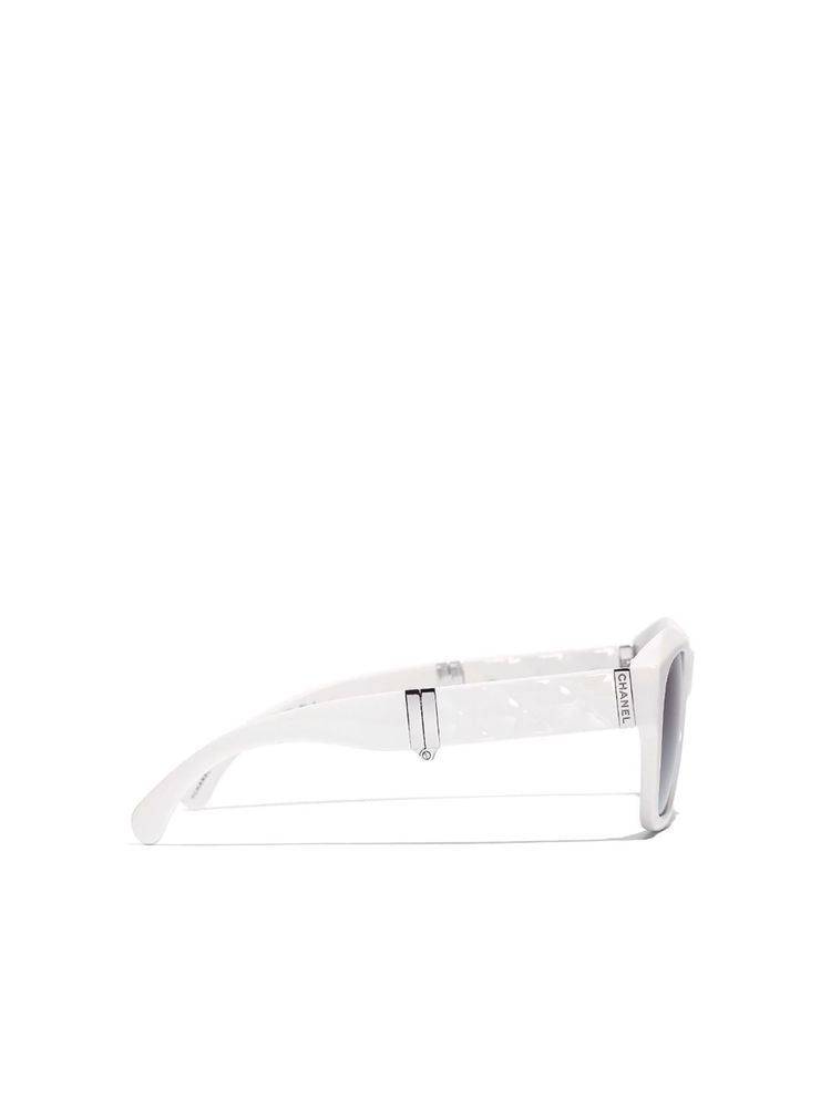 Chanel 6055B Acetate sunglasses in white