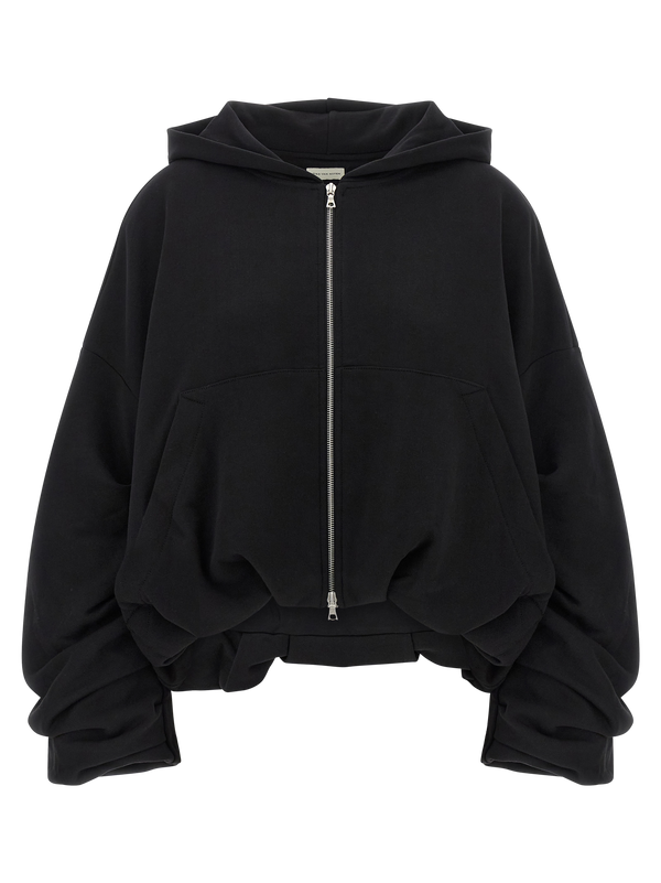 Dries Van Noten 100% Cotton hoodie in black
