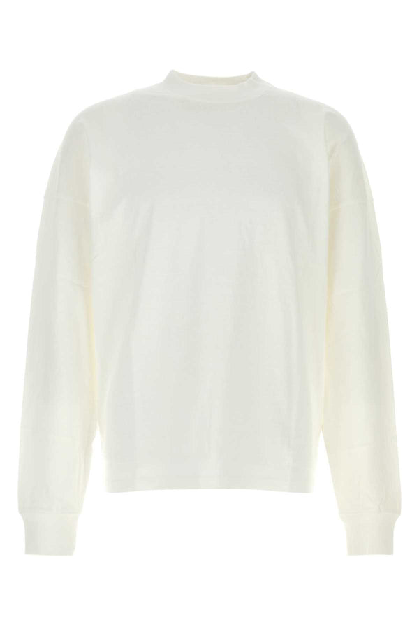White Cotton Oversize Dolino T-Shirt Exterior