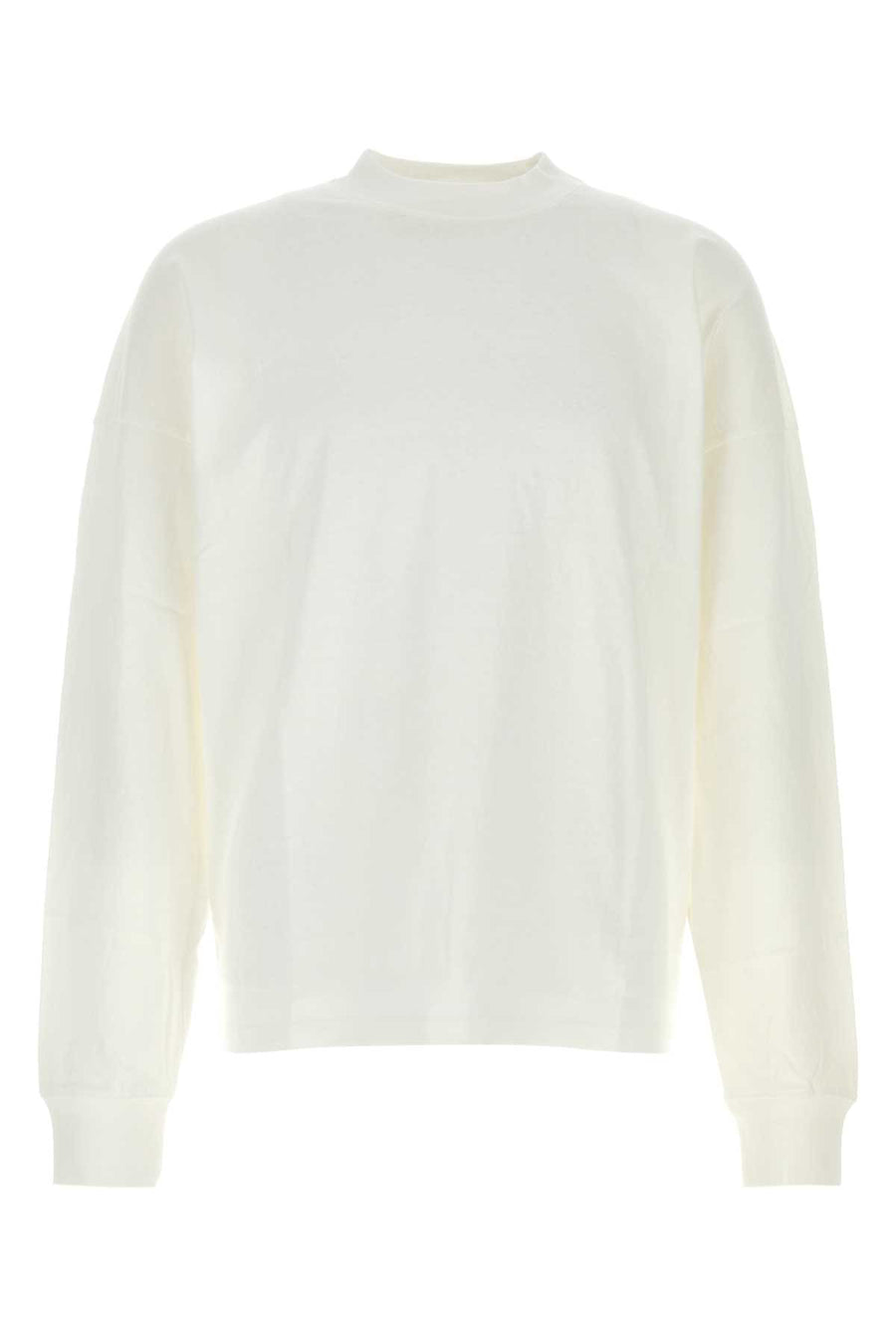 White Cotton Oversize Dolino T-Shirt Exterior