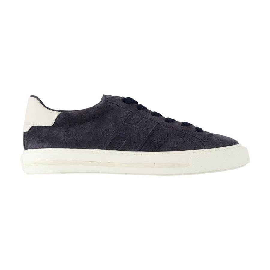 Hogan Calfskin sneaker in navy