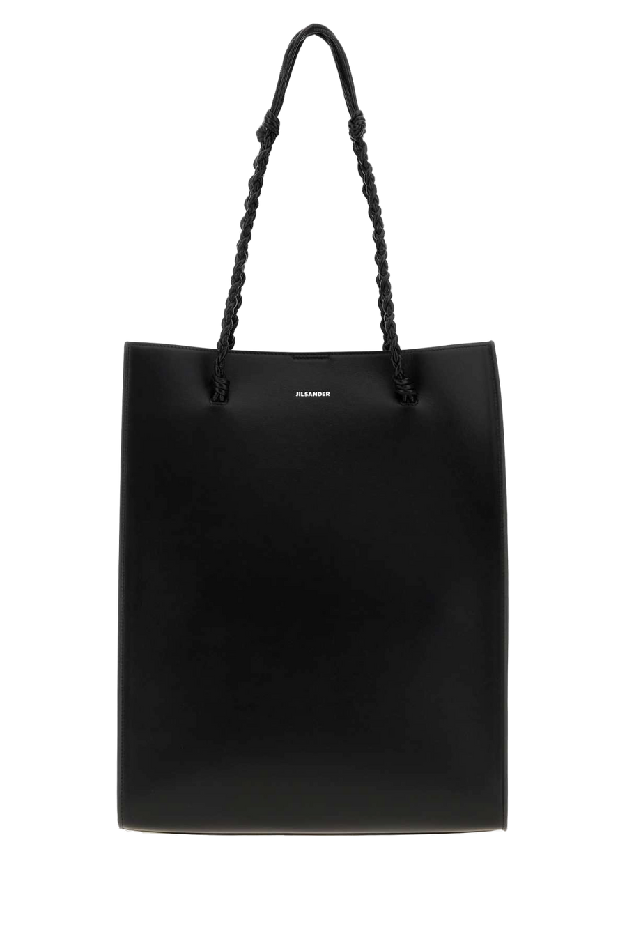 Black Leather Tangle Shopping Bag 001 Borse A Mano