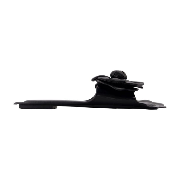 The Daisy Sandals - Marc Jacobs Leather Black Cowhide Shoes /