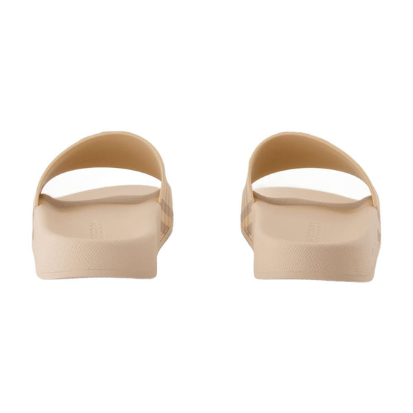 Burberry synthetic slide in beige