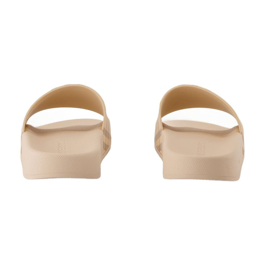 Burberry synthetic slide in beige