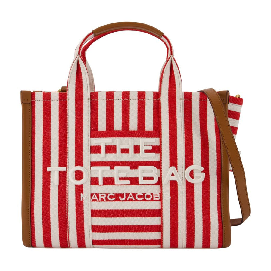 The Medium Tote Shopper Bag - Marc Jacobs Cotton Red / Totes-shopping-bags