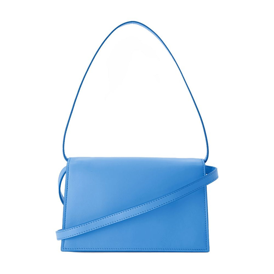 Coperni calfskin shoulder bag in blue