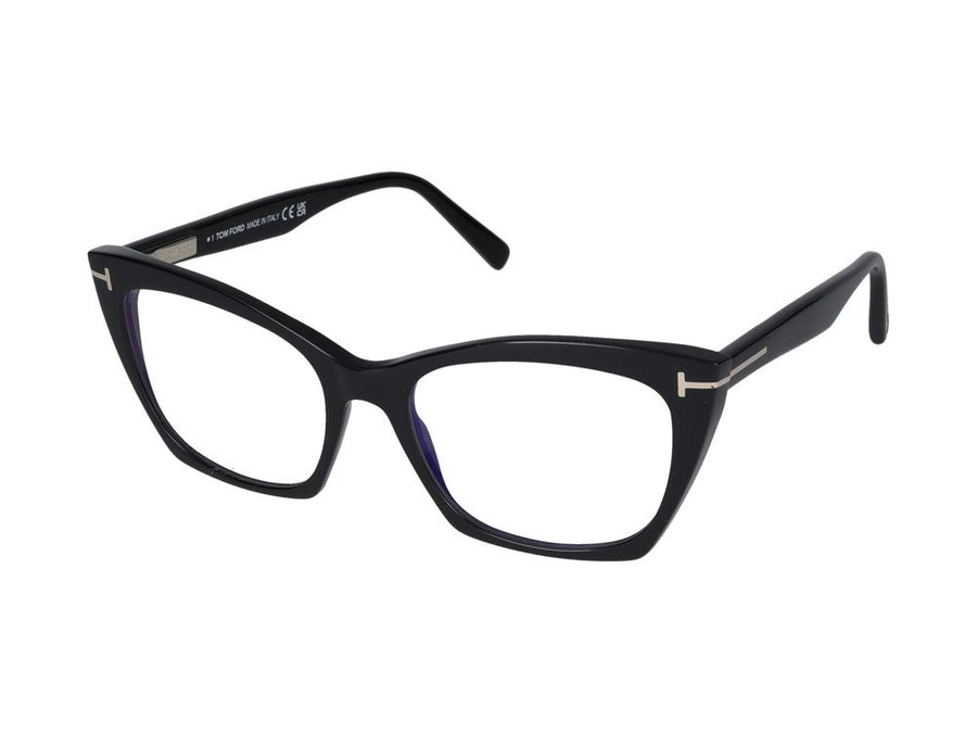 Tom Ford FT5709-B Injected acetate eyeglasses in black