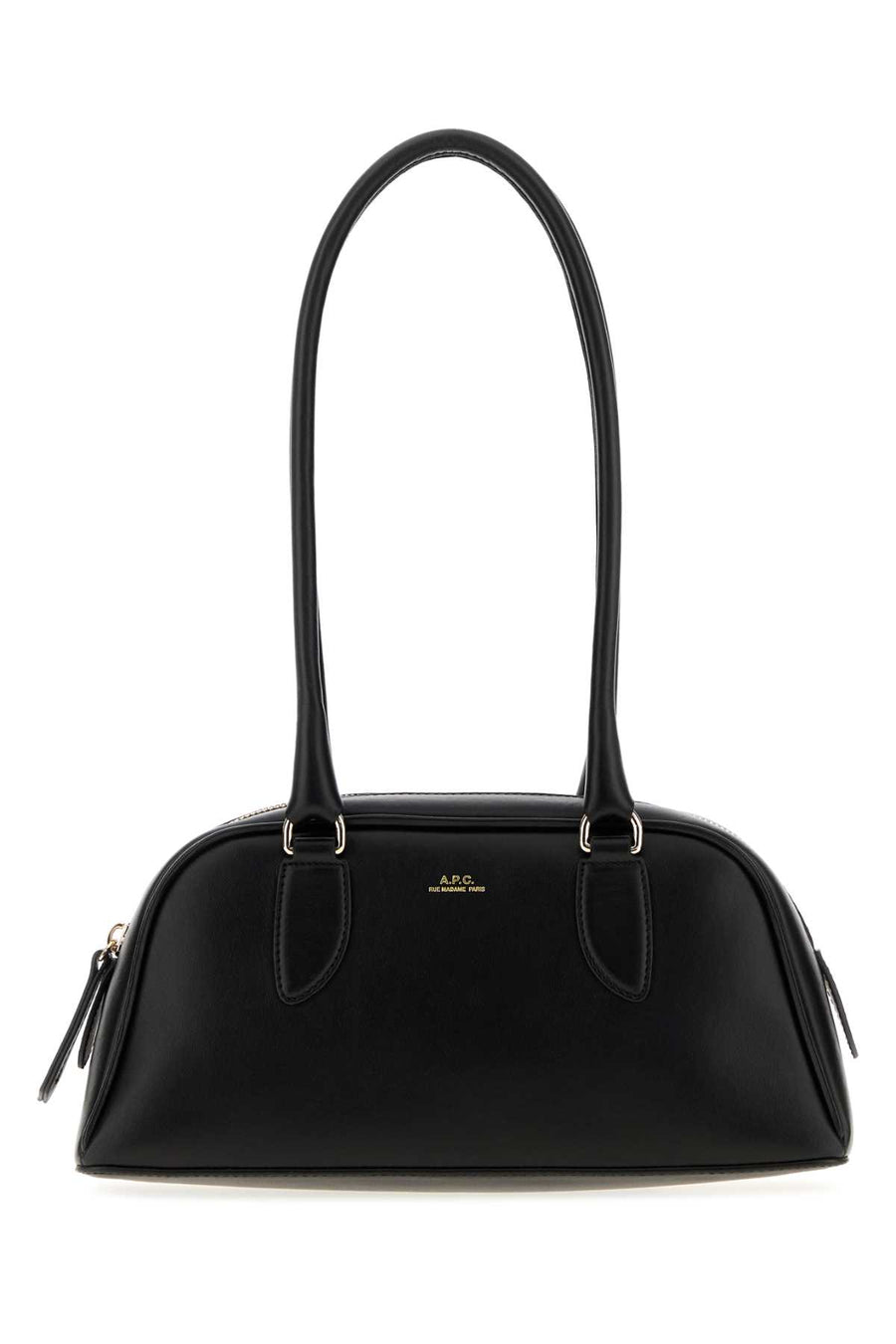 Black Leather Small Paloma Shoulder Bag Noir Borse A Tracolla