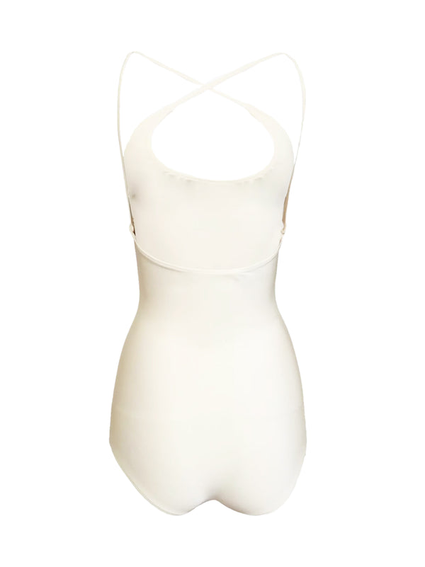 Gucci X Disney Logo One Piece Swimsuit White Clothing > Beachwear