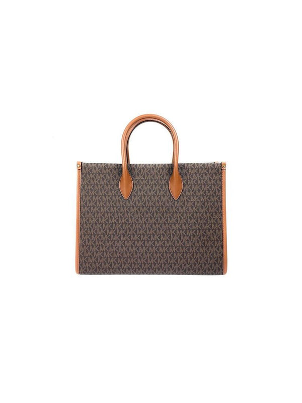 Michael Kors 89.4% Coated Canvas tote bag in brown