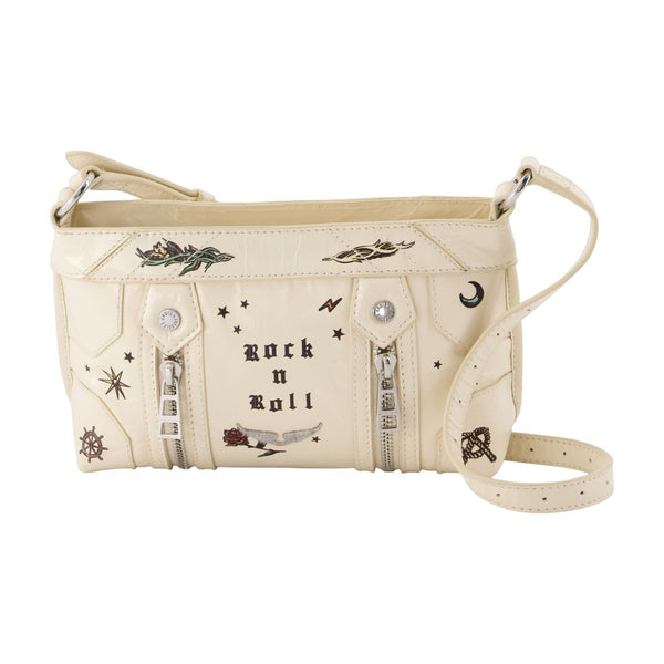 Zadig & Voltaire Cowhide crossbody bag in white