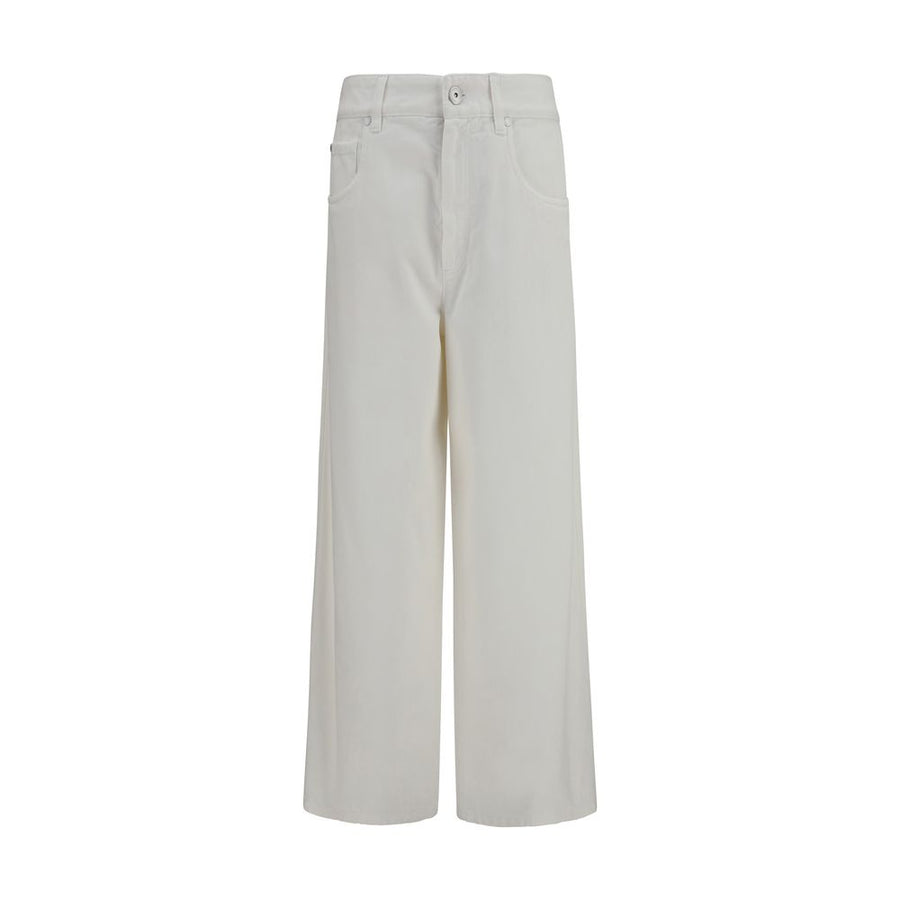 Brunello Cucinelli 100% Cotton jeans in beige