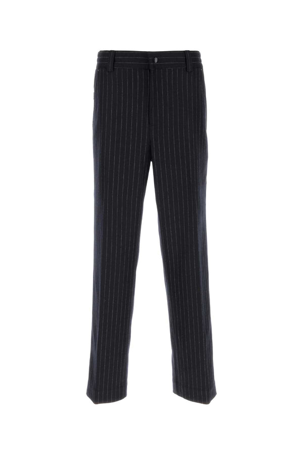 Moncler 99% Wool trousers in black