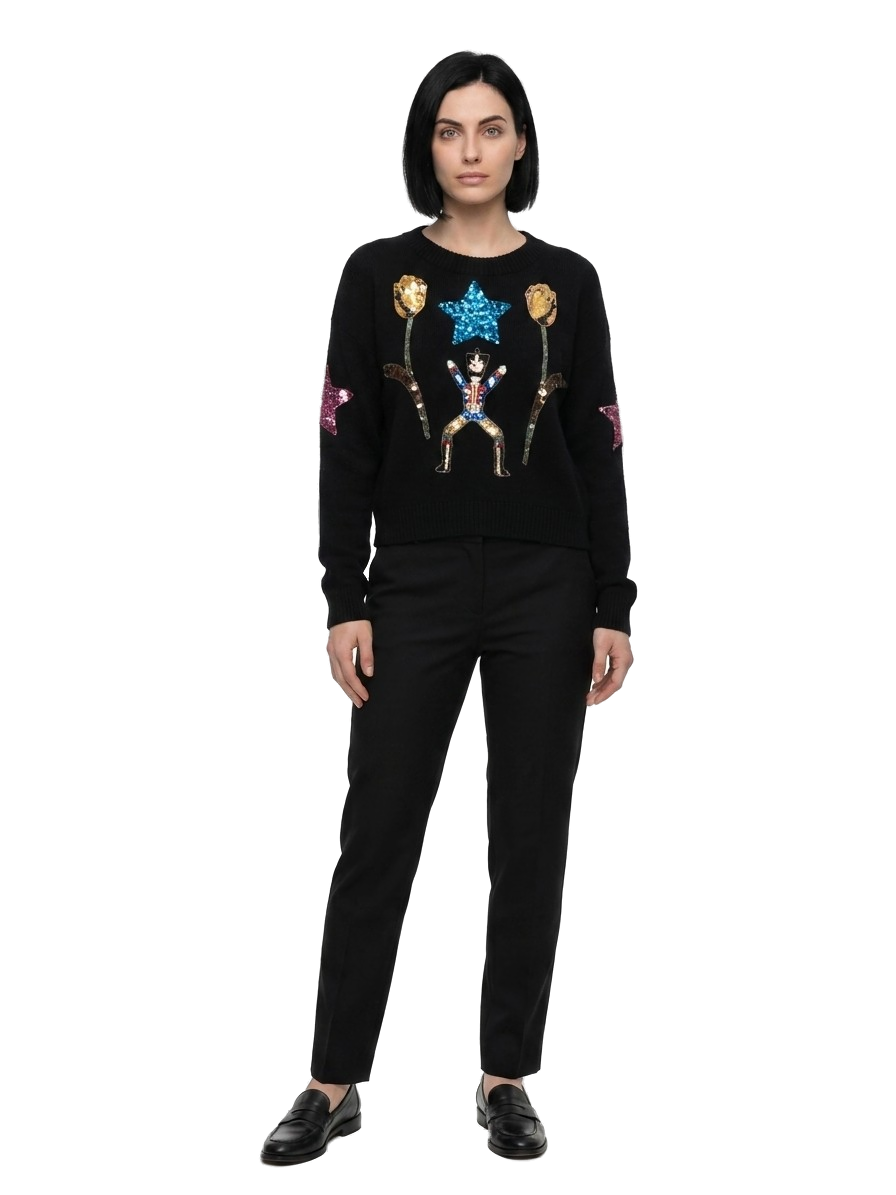 Multicolor Cashmere Sweatshirt Clothing