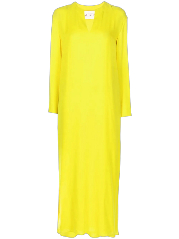 Valentino dress in yellow