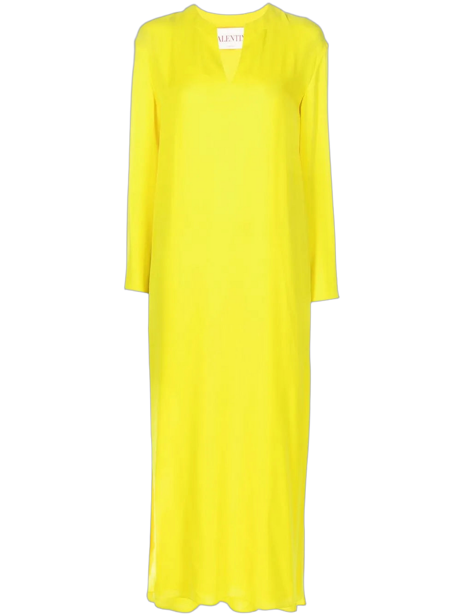Valentino dress in yellow