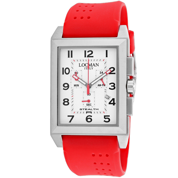 Locman Titanium case watch in white