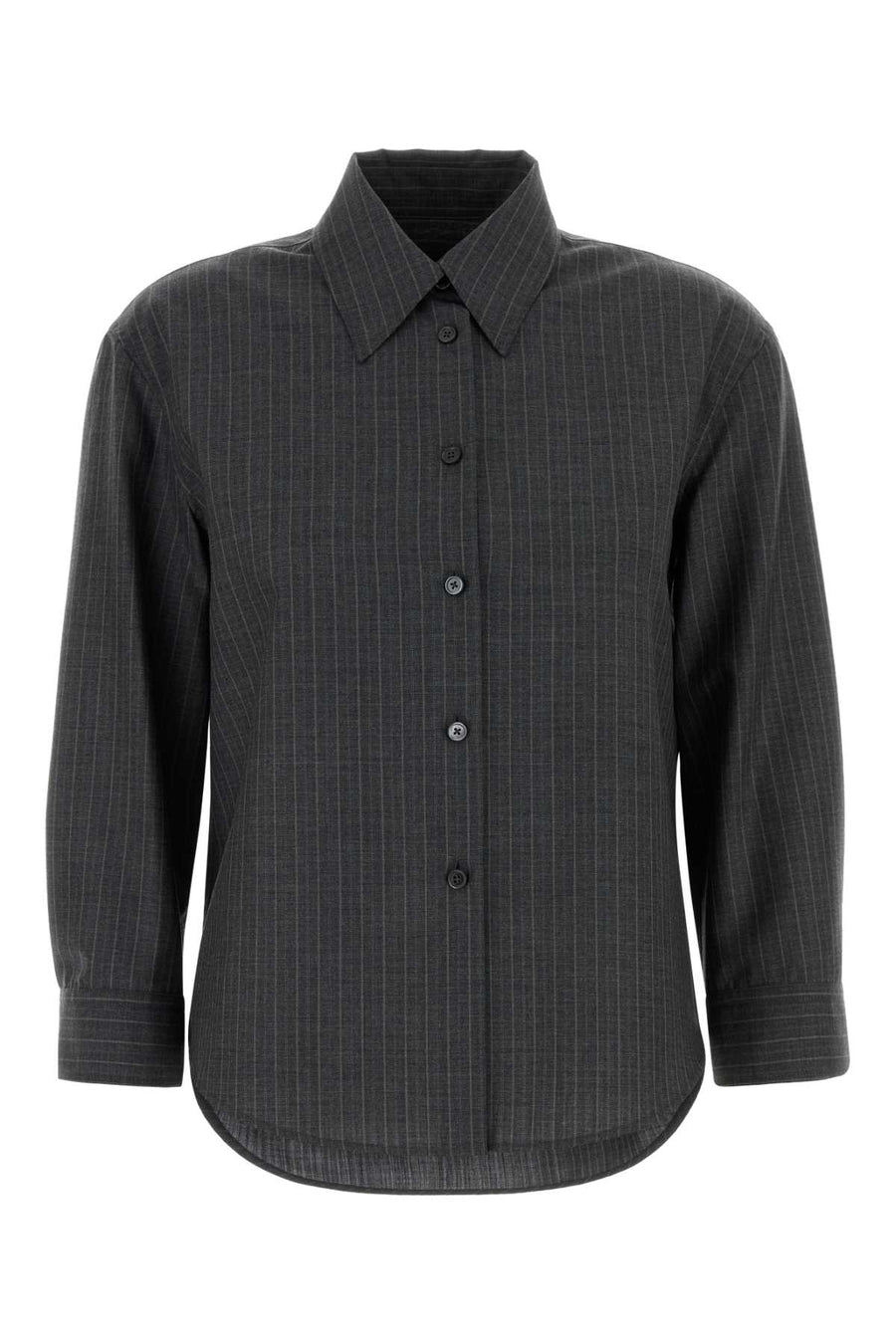Embroidered Wool Shirt 037 Exterior: Virgin Camicie