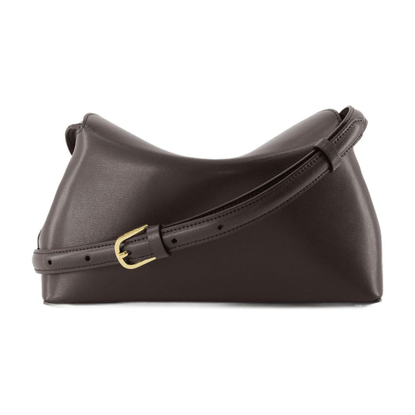 Toteme cowhide clutch in brown
