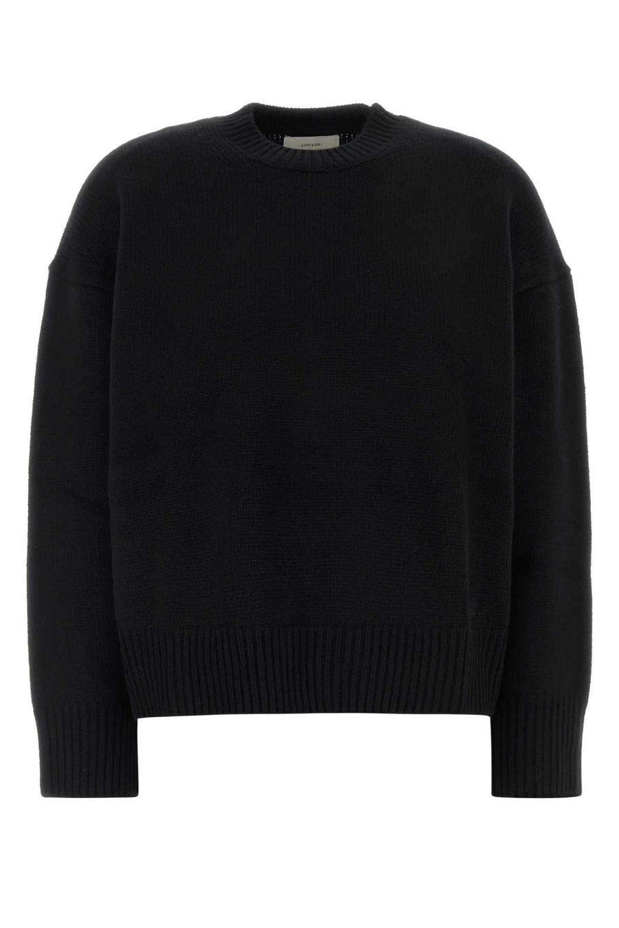 Black Wool Pia Sweater Exterior: Cashmere Maglie
