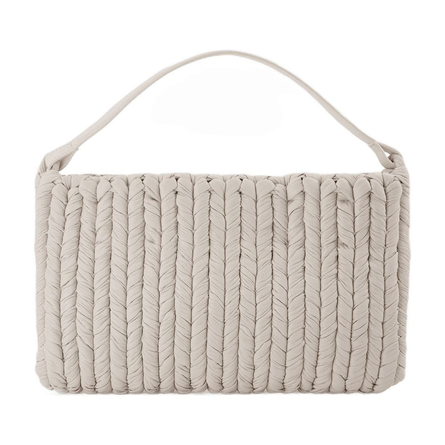 Nanushka Synthetic leather shoulder bag in white