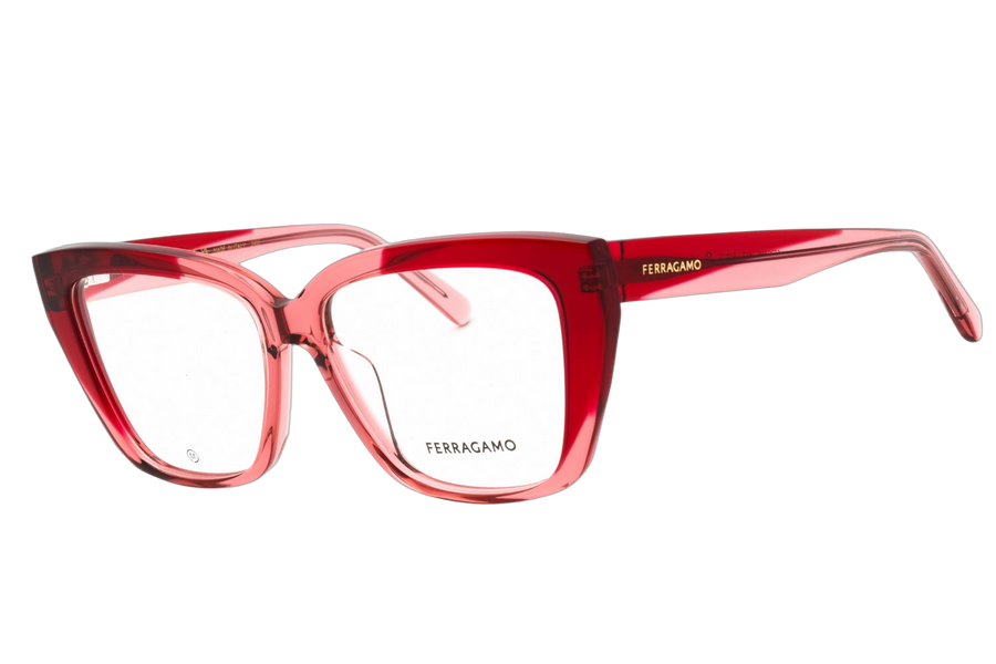 Ferragamo eyeglasses in pink