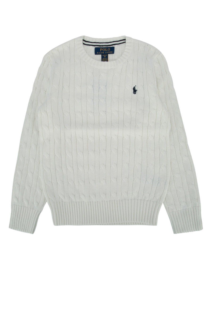 Ls Cable Cn-Tops-Sweater Nevis Maglieria