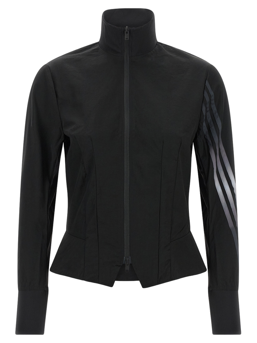 Y-3 100% Polyamide jacket in black