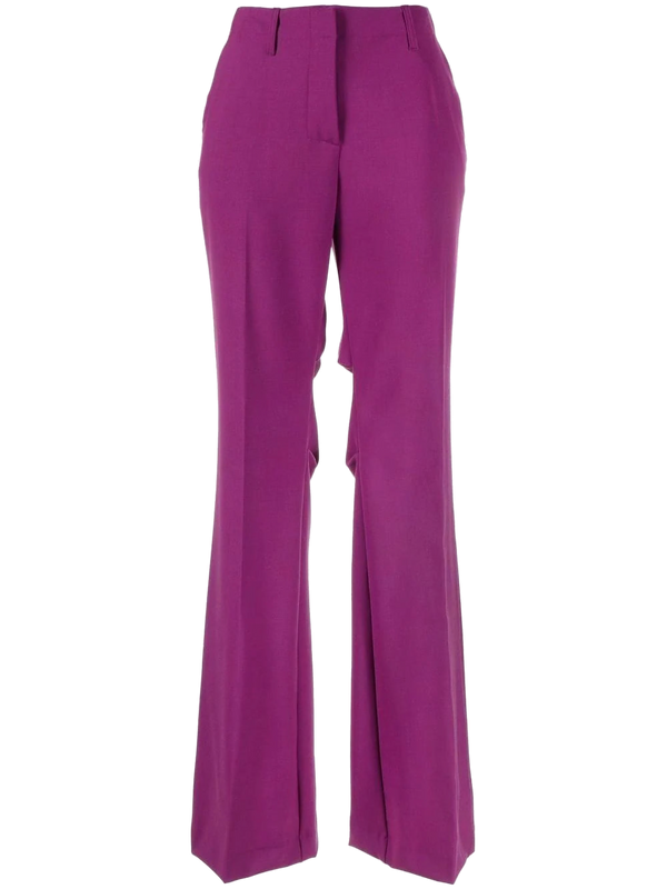 Off-White Outer: Polyester 53% trousers in fuchsia