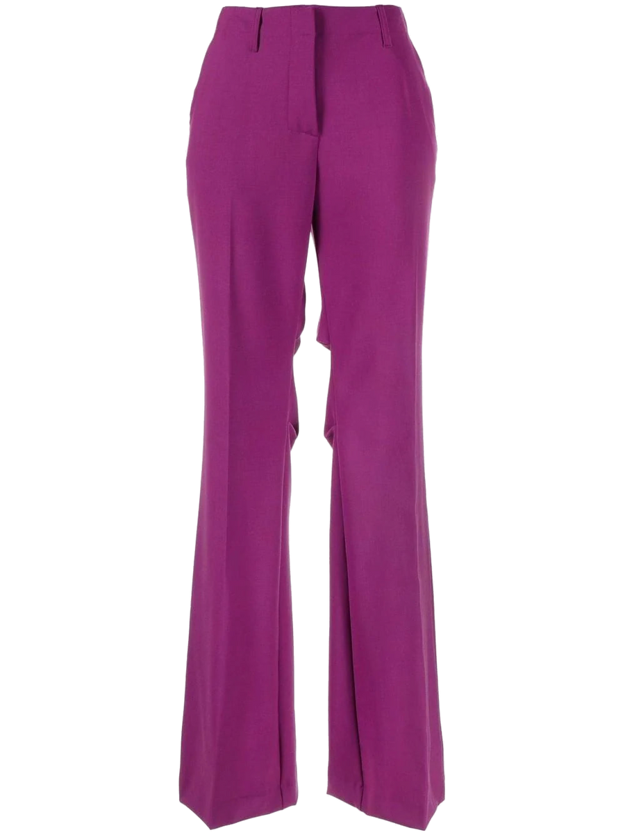 Off-White Outer: Polyester 53% trousers in fuchsia