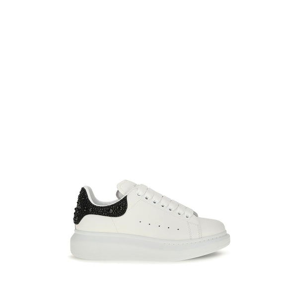 White Calf Leather Bos Taurus Chunky Sneakers