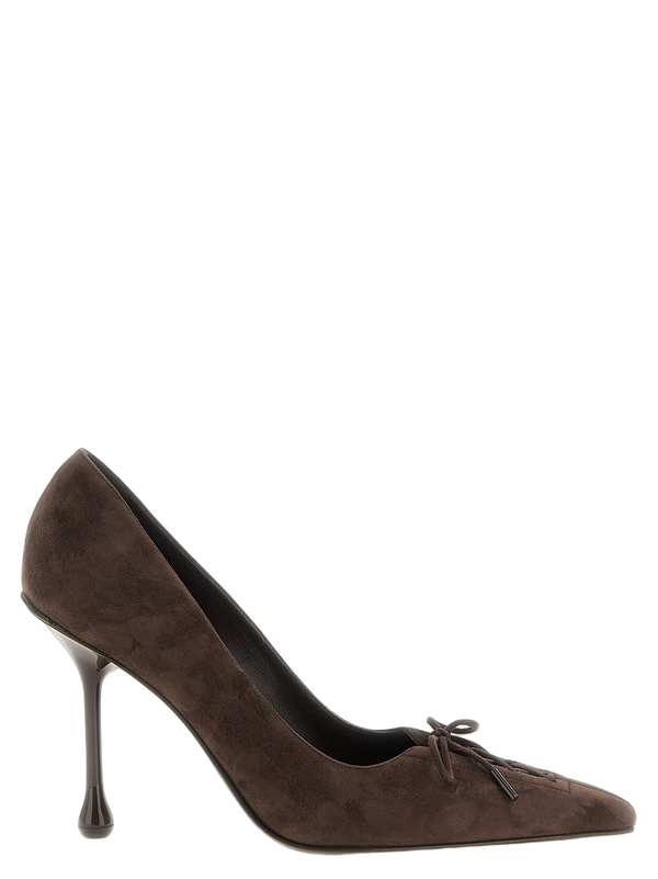 Jimmy Choo Suede pump in brown