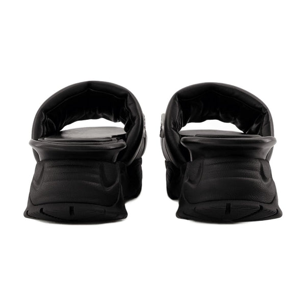 Toga Pulla leather sandal in black