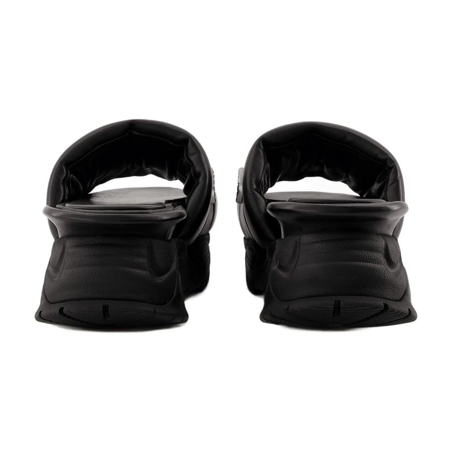 Toga Pulla leather sandal in black