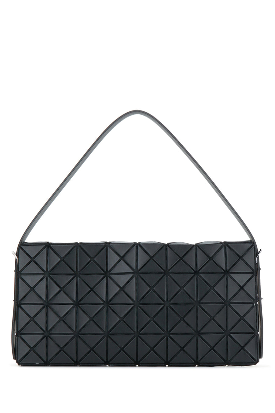 Baobao Polyvinyl chloride surface shoulder bag in black