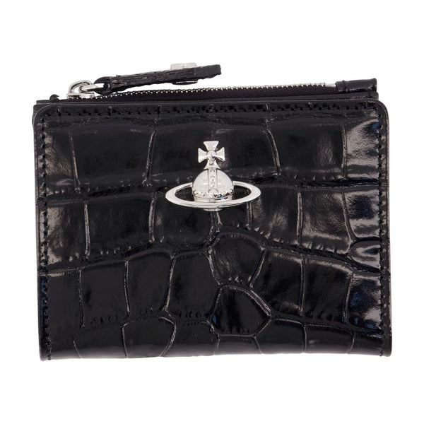 Vivienne Westwood Calfskin card case in black
