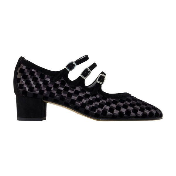 Carel Calfskin pump in black