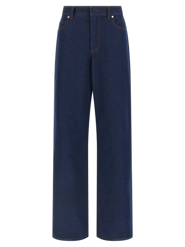 Blue Cotton Jeans Denim Clothing