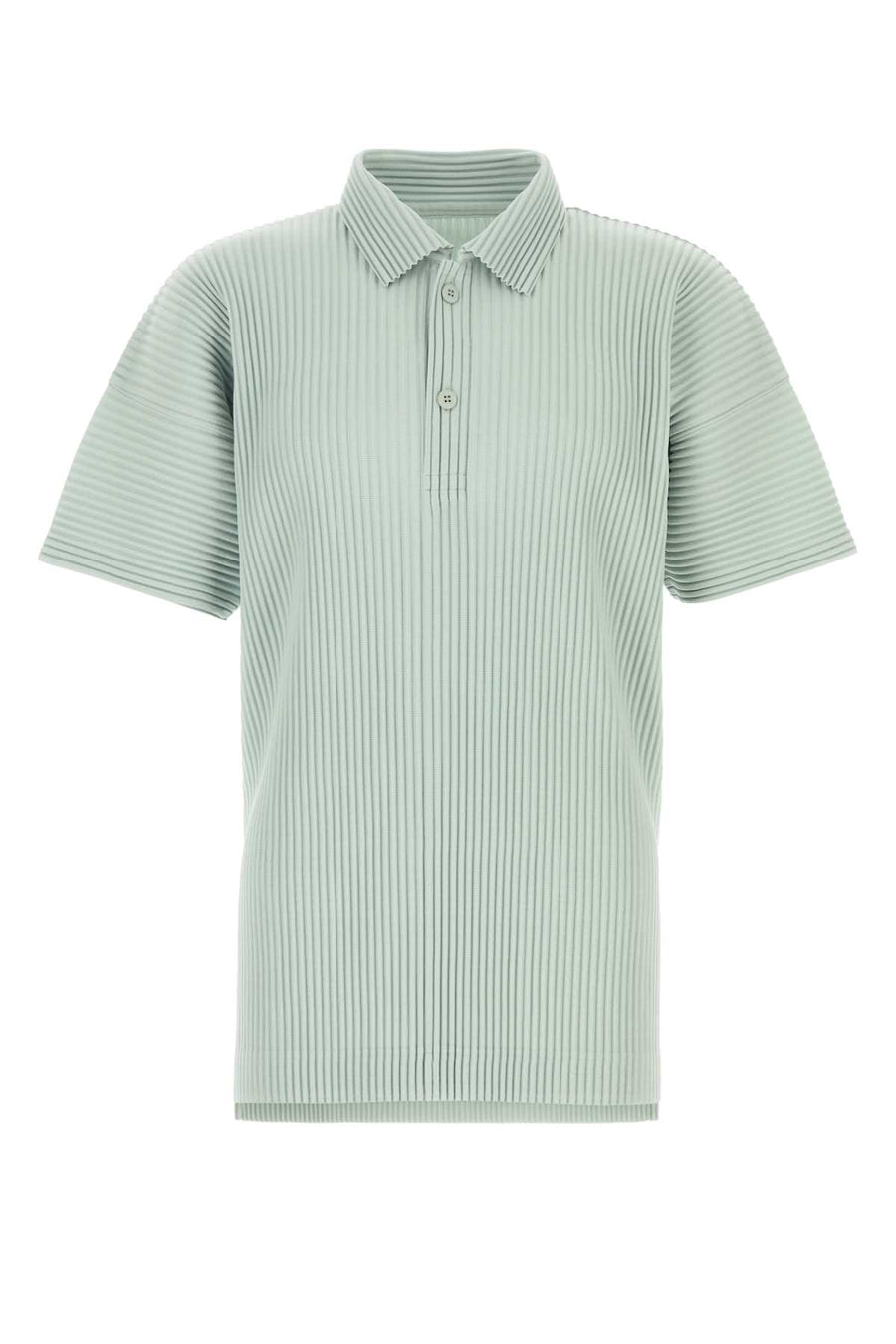 Mint Green Polyester Polo Shirt Bobolimossash Exterior: T-shirt